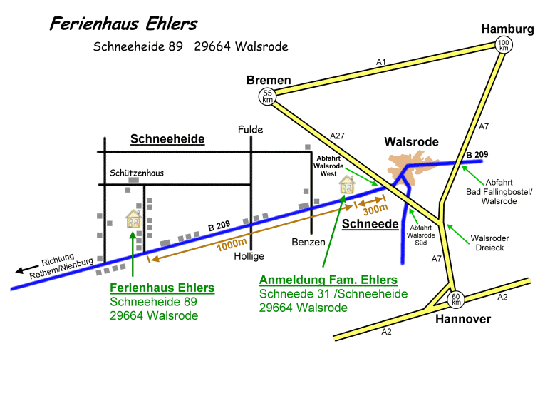 Wegbeschreibung